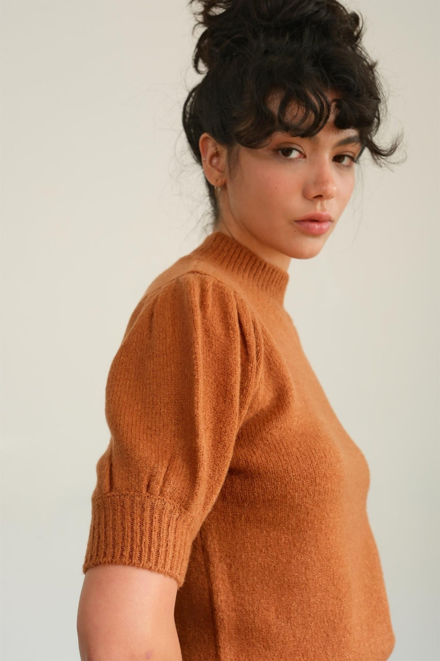 Raquel Mock Neck Sweater