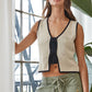 Margo Tie-Front Vest Top