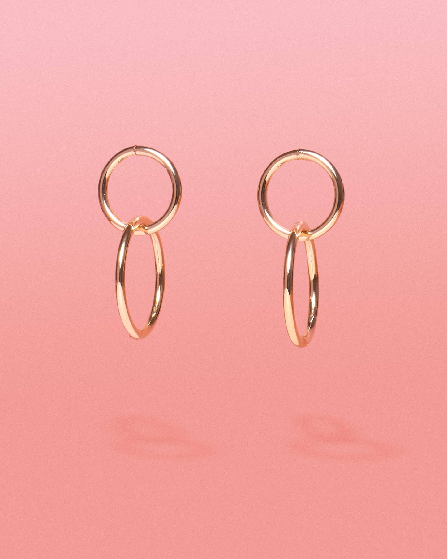 Chai Gold 2 Tier Hoops