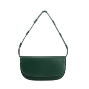 Inez Recycled Vegan Shoulder Bag - Emerald