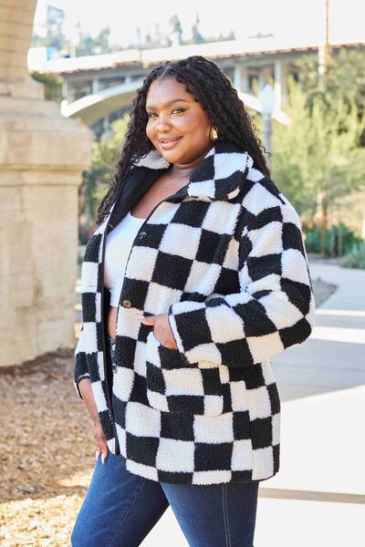 Darcy Checkered Coat