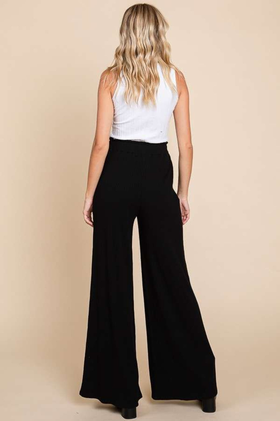 Pantalon à jambe large Mallory