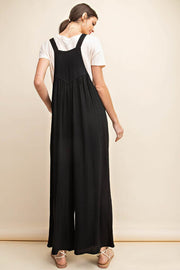 Rachel Wide Leg Overalls